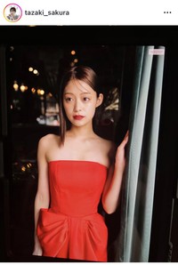 田﨑さくらアナのインスタグラム＠tazaki_sakuraより