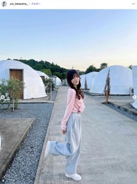 高山結衣さんの公式インスタグラムから