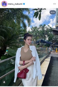 生見愛瑠インスタグラム＠meru_nukumiより