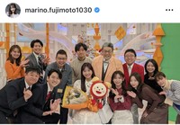藤本万梨乃アナのインスタグラム＠marino.fujimoto1030より