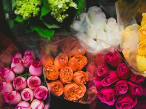 気持ちがあがる、運命の花柄ワンピース。それが今のたからもの。