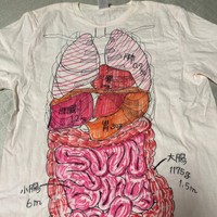 解剖図Tシャツ／U＿U Nsさん（@u_uns_3023）提供