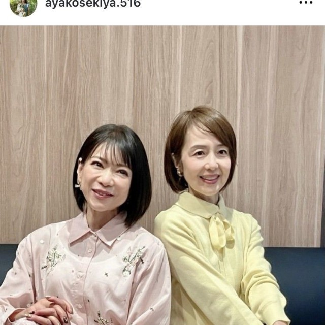 関谷亜矢子アナのインスタグラム＠ayakosekiya.516より