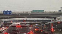 【速報】高松自動車道の上り線で軽トラックが横転　高松西ICー高松中央ICの間　通行止め　渋滞1km発生　本四高速・香川