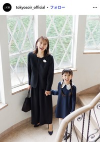 東京ソワール公式インスタグラム@tokyosoir_officialより