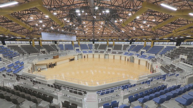 岡山武道館がリニューアル