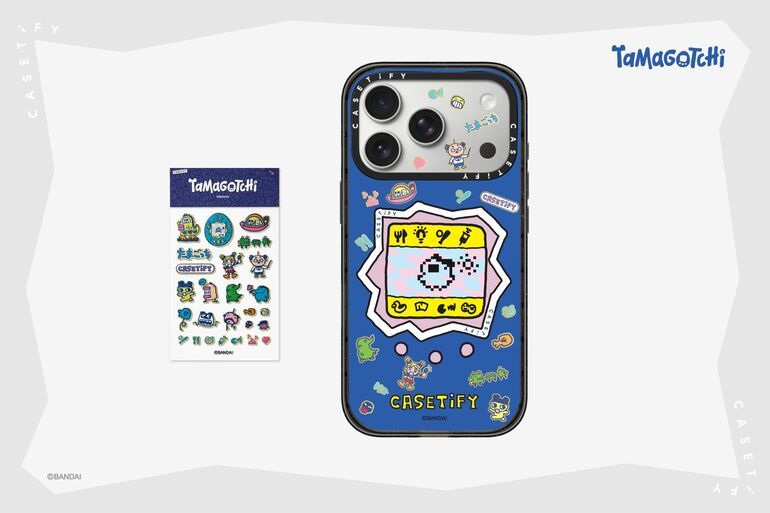 5/29発売【たまごっち×CASETiFY】限定たまごっちや“育てる気分”の