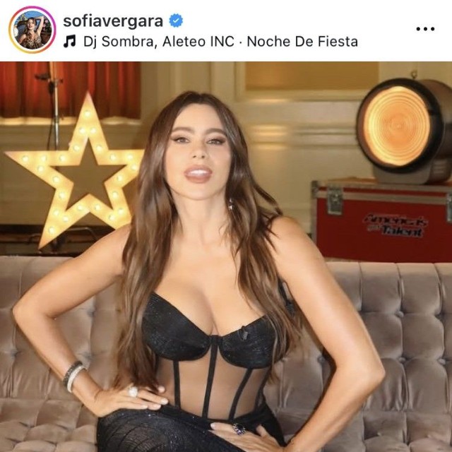 ソフィア・ベルガラのインスタグラム＠sofiavergaraより