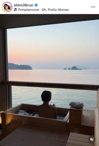 白間美瑠インスタグラム(@shiro36run)より