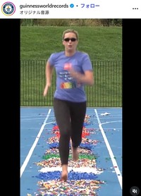 ギネスの公式インスタグラム@guinnessworldrecordsより