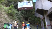 紅葉シーズンを前に…寒霞渓のロープウェイで救助訓練　香川・小豆島