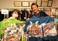 「まいど子でもカード」の利用が多いという貸衣裳「秋田屋」。七五三でも利用でき、5％引きとなります！