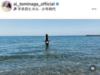 冨永愛のインスタグラム＠ai_tominaga_officialより