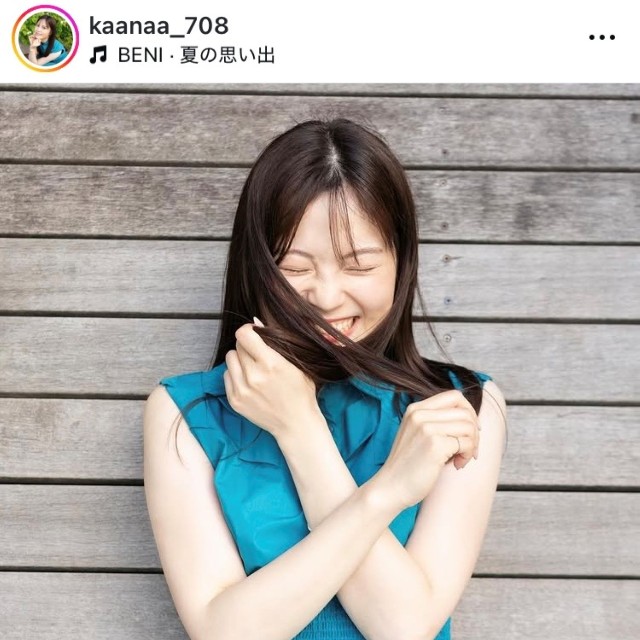福山佳那インスタグラム(@kaanaa_708)より