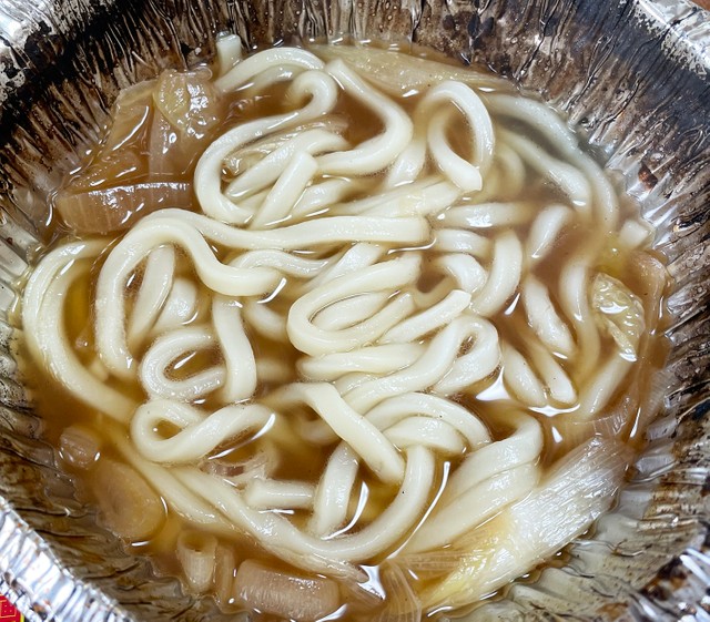 「神戸牛リブロース　すき焼き鍋　関西風」シメの讃岐うどん