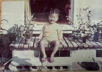 エアコン購入当時の投稿主さん（3歳）／投稿主さん提供