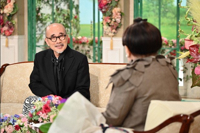 「徹子の部屋」   黒柳徹子(右)、竹中直人＝テレビ朝日提供