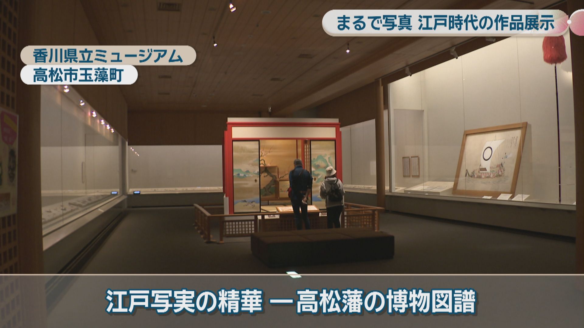 まるで写真！江戸時代に描かれた写実作品の展覧会 香川県立