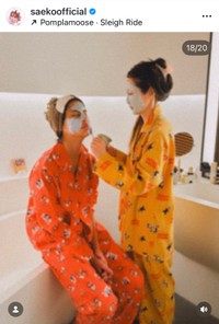 （紗栄子公式インスタグラムより）