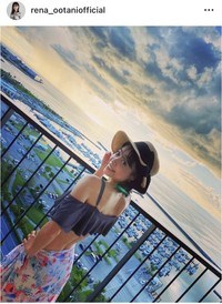 大谷玲凪インスタグラム＠rena_ootaniofficialより
