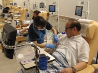 献血者が減る季節…岡山県パチンコ・パチスロ業協同組合が献血に協力