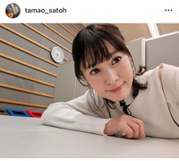 さとう珠緒インスタグラム＠tamao_satohより