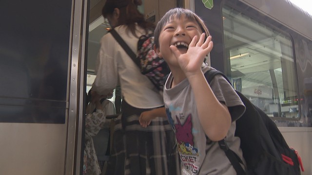 Uターン　岡山行きマリンライナーは混雑続く　香川