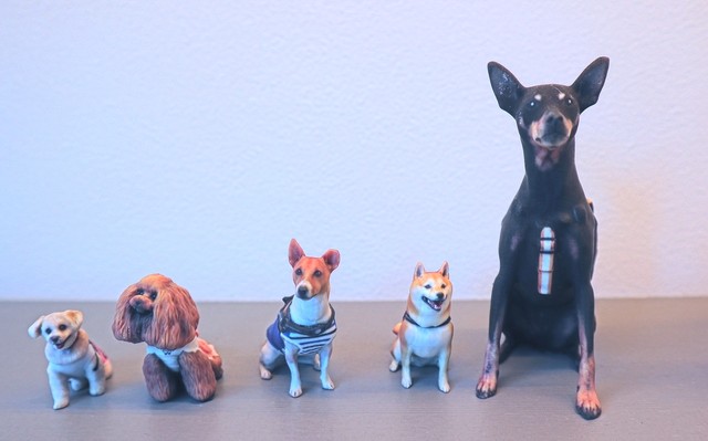 ペットの思い出もフィギュアで半永久的に残せる