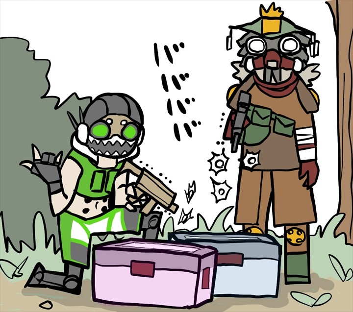 Apexで友だちのメンタルケアをしたかったハトポポコ Gameクロス