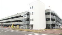 高松空港GW前に立体駐車場が完成　全体で約1400台が駐車可能に！
