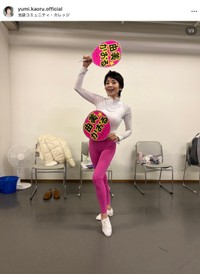 由美かおるさん（本人のインスタグラムから）