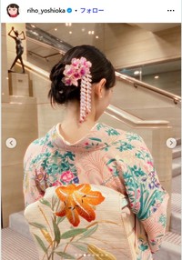 吉岡里帆のインスタグラム@riho_yoshiokaより