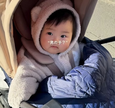 くまさんのフードがとっても可愛い♡（提供：＠suimama_lifeさん）