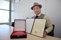 「Ｔｈｅ　Ｊａｐａｎ　Ｃｕｐ」の「ベスト・クロースアップ・マジシャン」に輝いた林さん