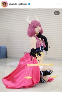 河出奈都美アナのインスタグラム＠kawade_natsumiより