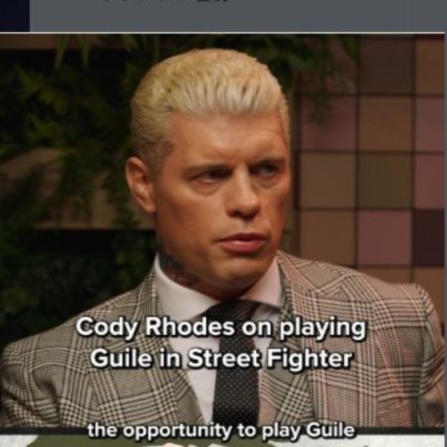 ガイルを演じるコーディ・ローデス＝「ストリートファイター／ザ・ムービー」のインスタグラム＠streetfightermovieより