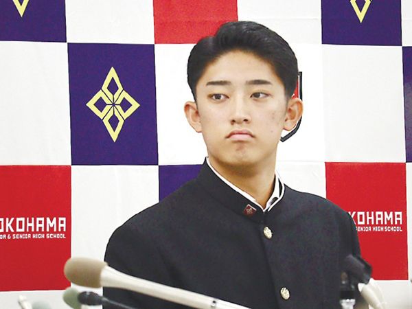 織田翔希投手（高3）　米で挑戦へ
