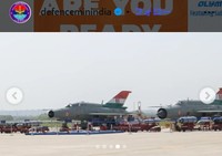MiG-21＝インド空軍のインスタグラム＠defenceminindiaより