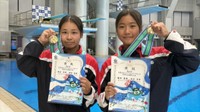 JOCジュニアオリンピック　飛び込み女子3mシンクロで植田・坂本組(香川)が2連覇の快挙