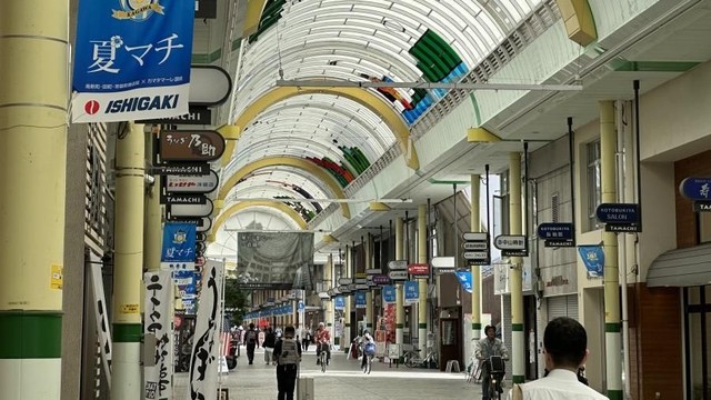 高松南部3町商店街カマタマーレ讃岐DAY（カマタマーレ讃岐提供）