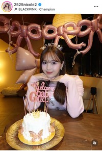 藤田ニコルのインスタグラム＠2525nicole2より