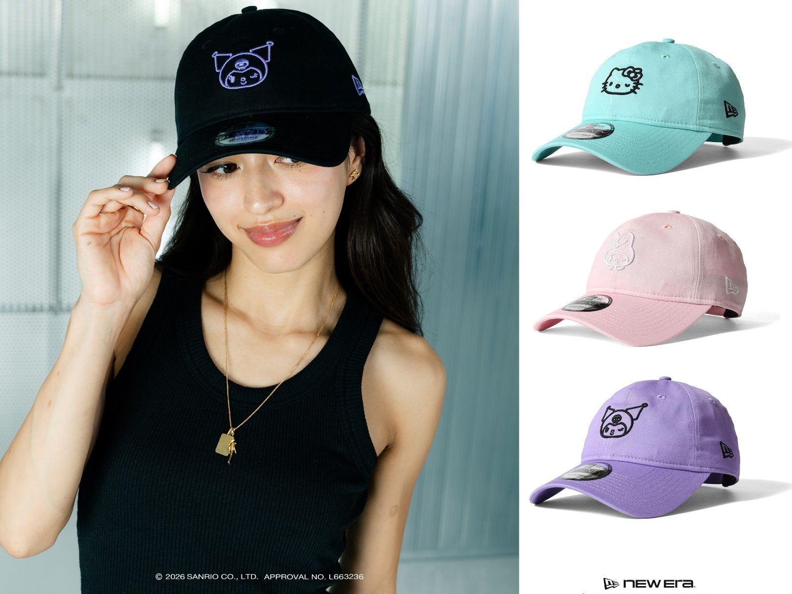 サンリオ×NEW ERA×HOMEGAME】注目トリプルコラボキャップ全12種が8/28