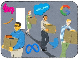 アメリカの巨大IT企業で相次ぐ大量リストラ、銀行破綻に動揺したシリコンバレー住民