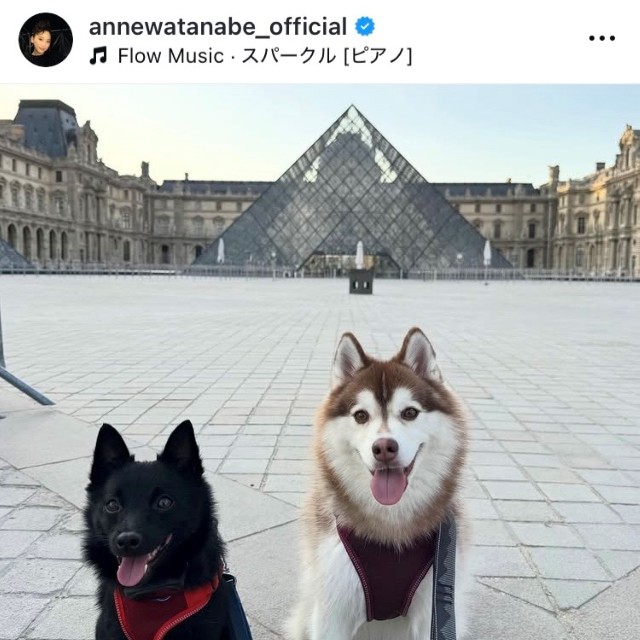 杏インスタグラム(@annewatanabe_official)より
