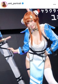 東雲うみインスタグラム（＠umi_portrait）より