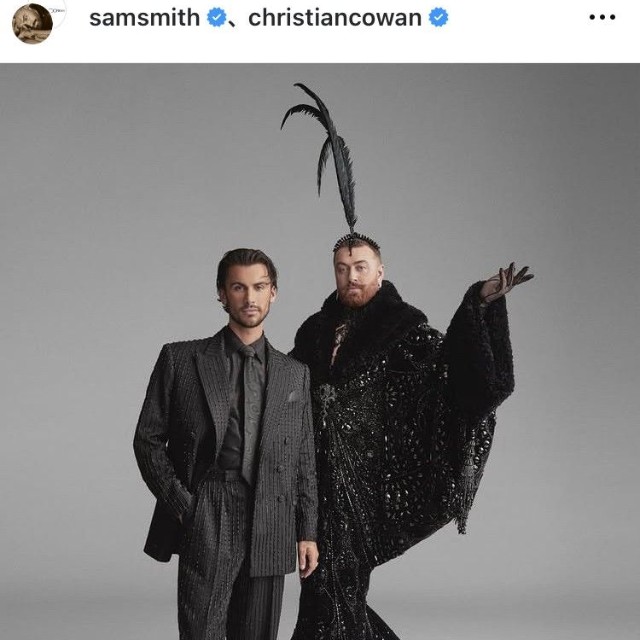 サム・スミスのインスタグラム＠samsmithより