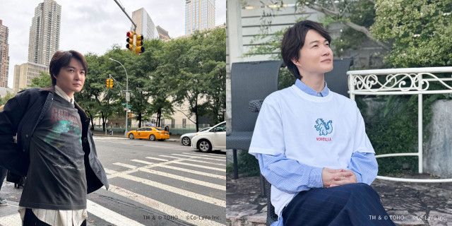 神木隆之介、手描きゴジラグッズ