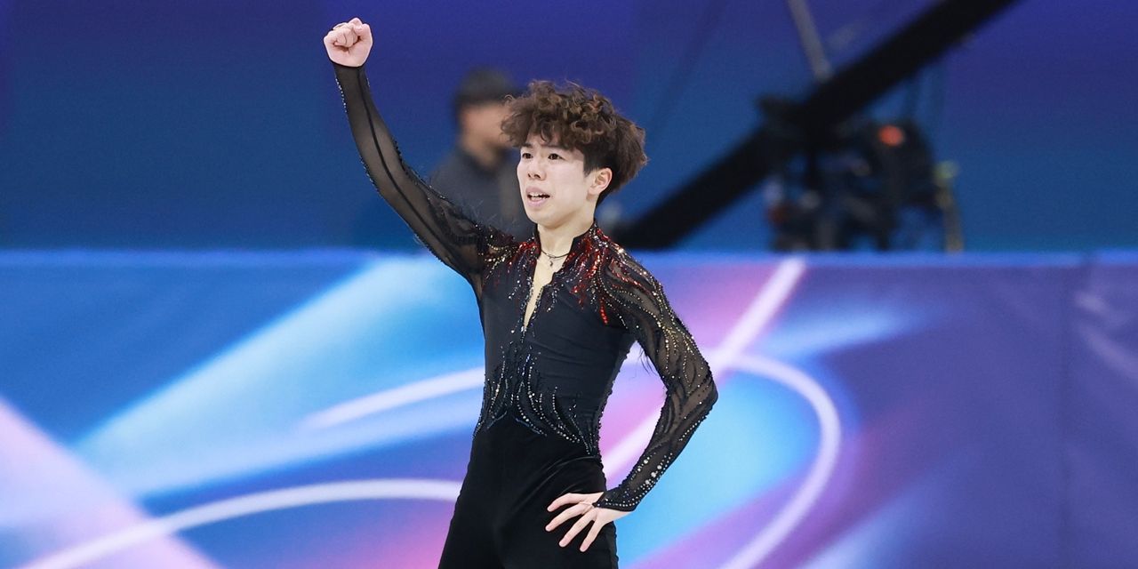 佐藤駿、初の五輪で納得の銅 フリーは不完全燃焼のSPから巻き返し