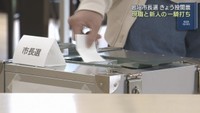 宮城・岩沼市長選投票進む　現職と新人の一騎打ち