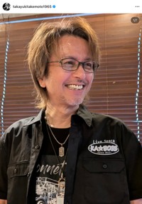 竹本孝之さんの公式インスタグラムから